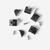 Kit attaches filet + vis X 6 pour filet cage de foot