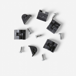 Kit attaches filet + vis X 6 pour filet cage de foot