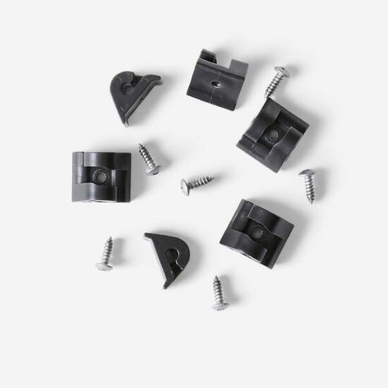 Kit ganci rete + viti x6