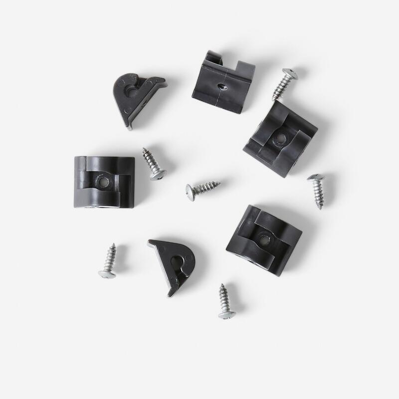 Set bevestigingen+schroeven x6