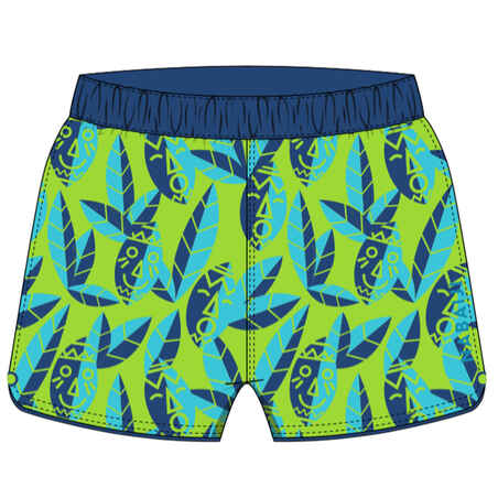 Baby / Kids' Swim Shorts - Green Print