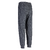 Pantalon jogging fitness homme coton majoritaire coupe droite - 500 Gris Foncé