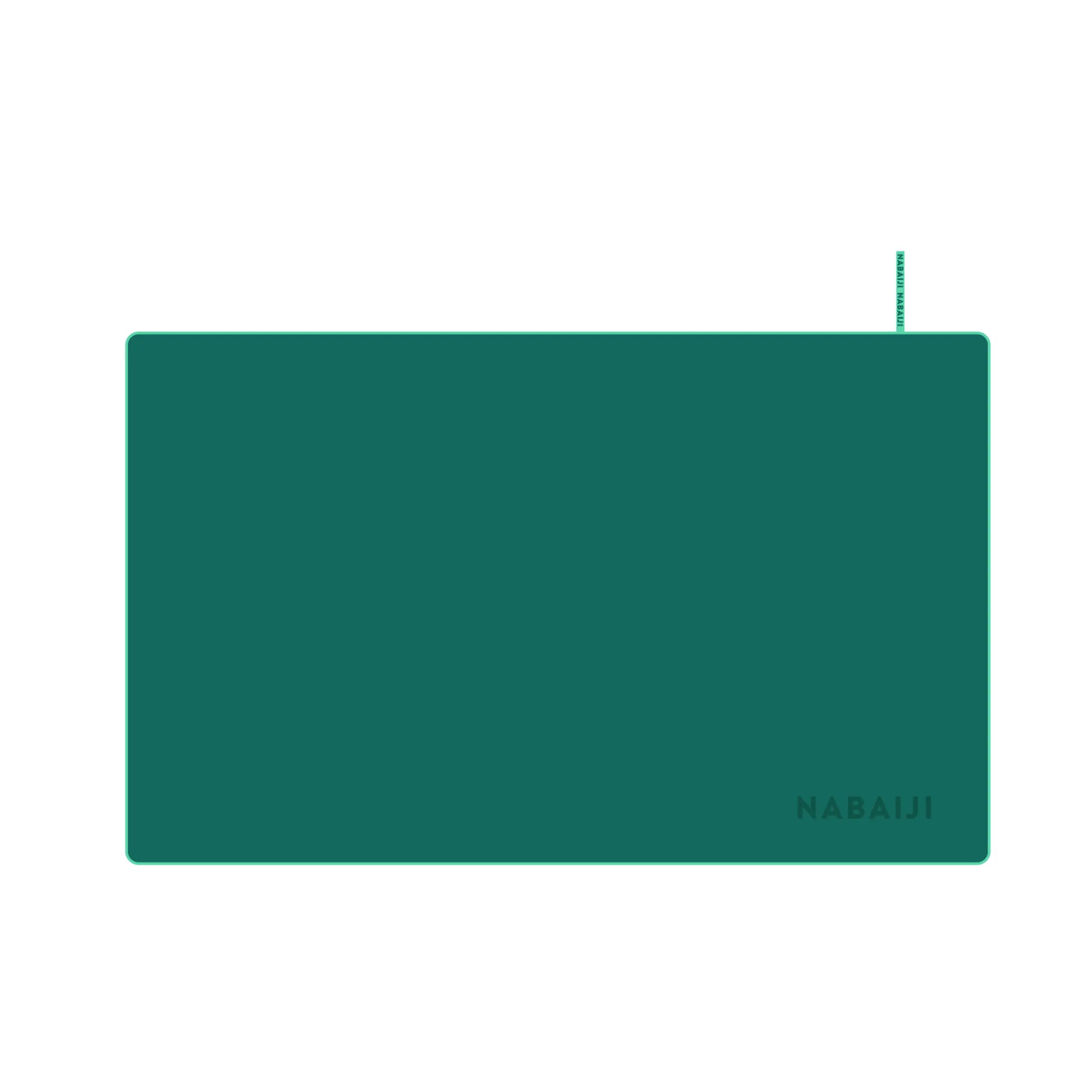 Ultra-compact microfibre towel size L 80 x 130 cm, green 6/9