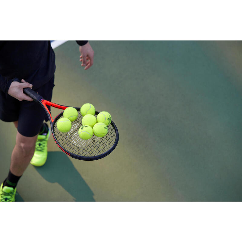 Tennisballen TB 920 doos met 24 kokers van 3 ballen geel veelzijdig