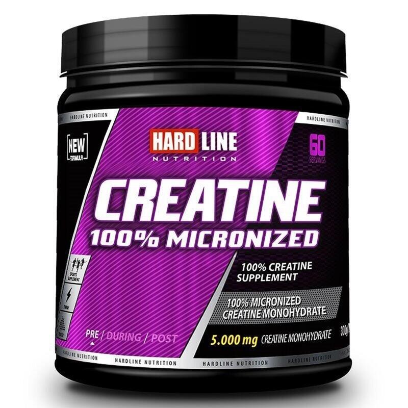 Hardline Kreatin %100 Mikronize - Aromasız - 300 Gr