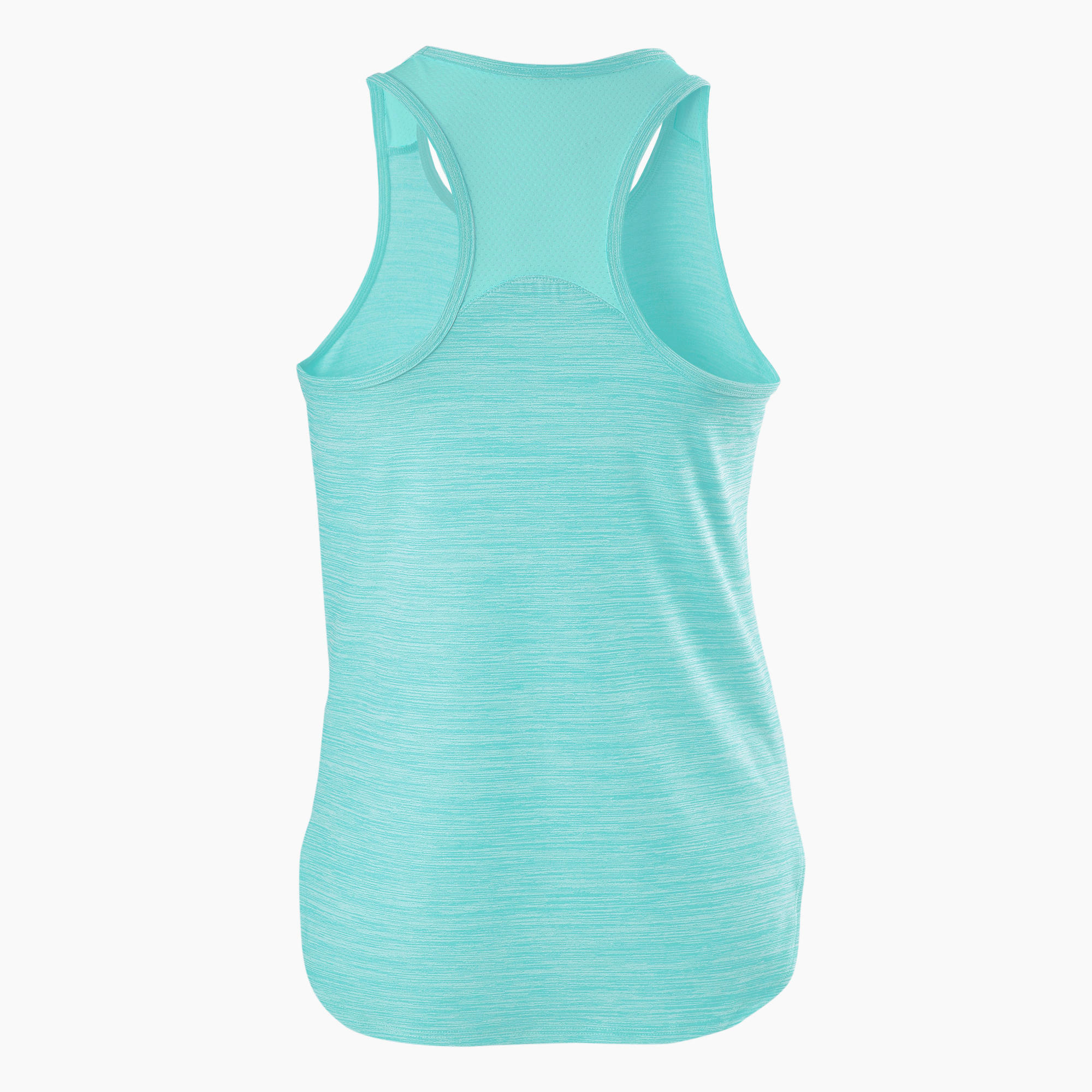 S500 Girls' Breathable Synthetic Gym Tank Top - Blue 4/5