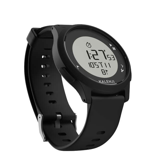 KALENJI ATW100 RUNNING STOPWATCH BLACK Decathlon