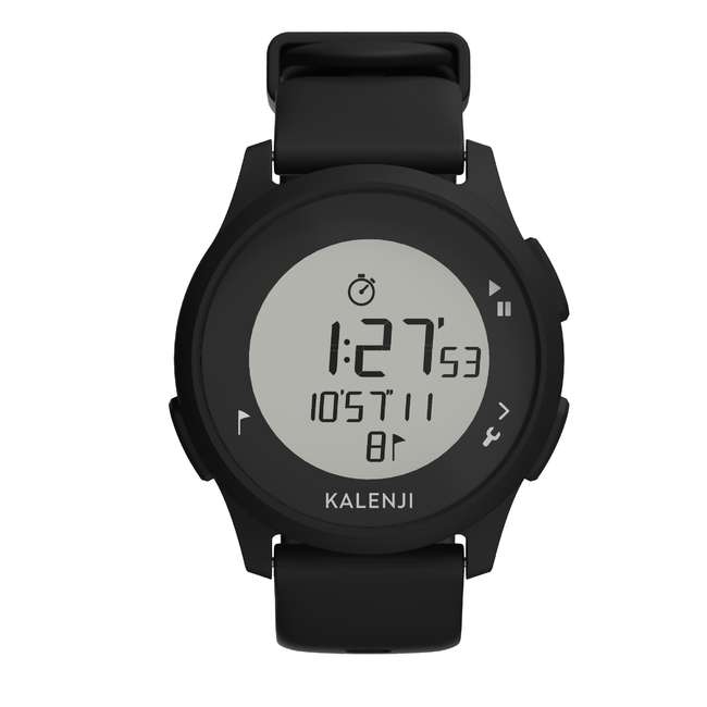 KALENJI ATW100 RUNNING STOPWATCH BLACK Decathlon