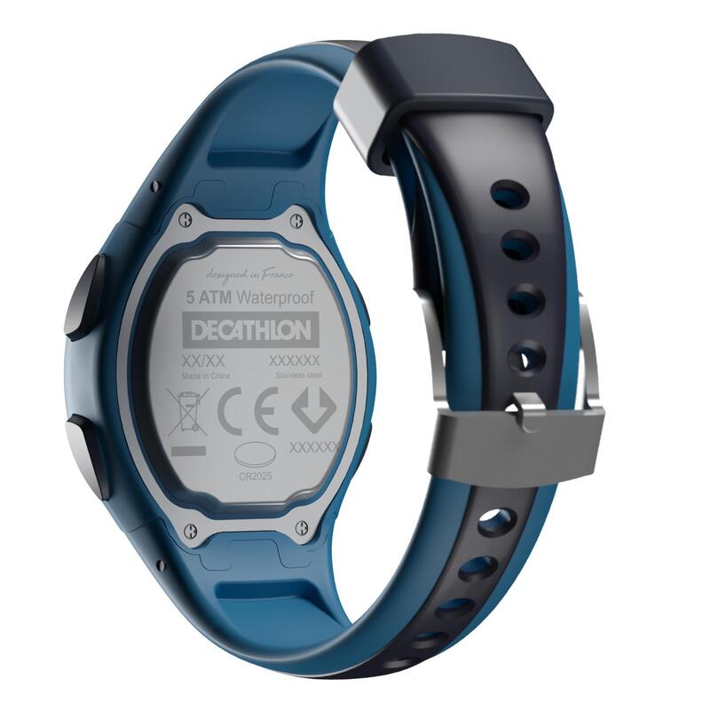 Hardloophorloge met stopwatch W200 S blauw