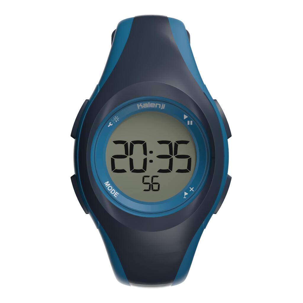 W200 S WOMEN'S RUNNING STOPWATCH - BLUE/ORANGE