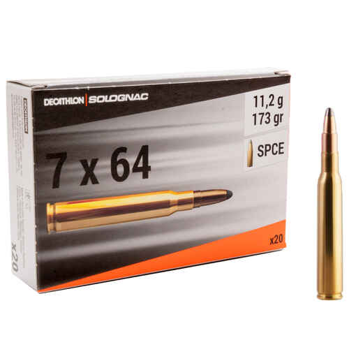 
      Bullet 7x64 11.2G / 173GRS X20
  