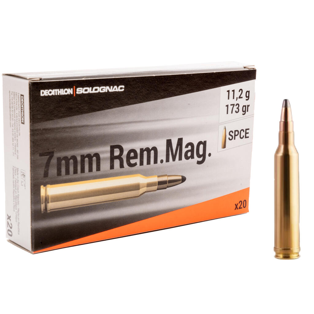 7mm REMINGTON MAGNUM Bullet 11.2g/173gr x20