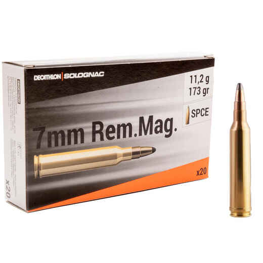 
      Bullet 7 RM REMINGTON MAGNUM 11.2 g/173 g X20
  