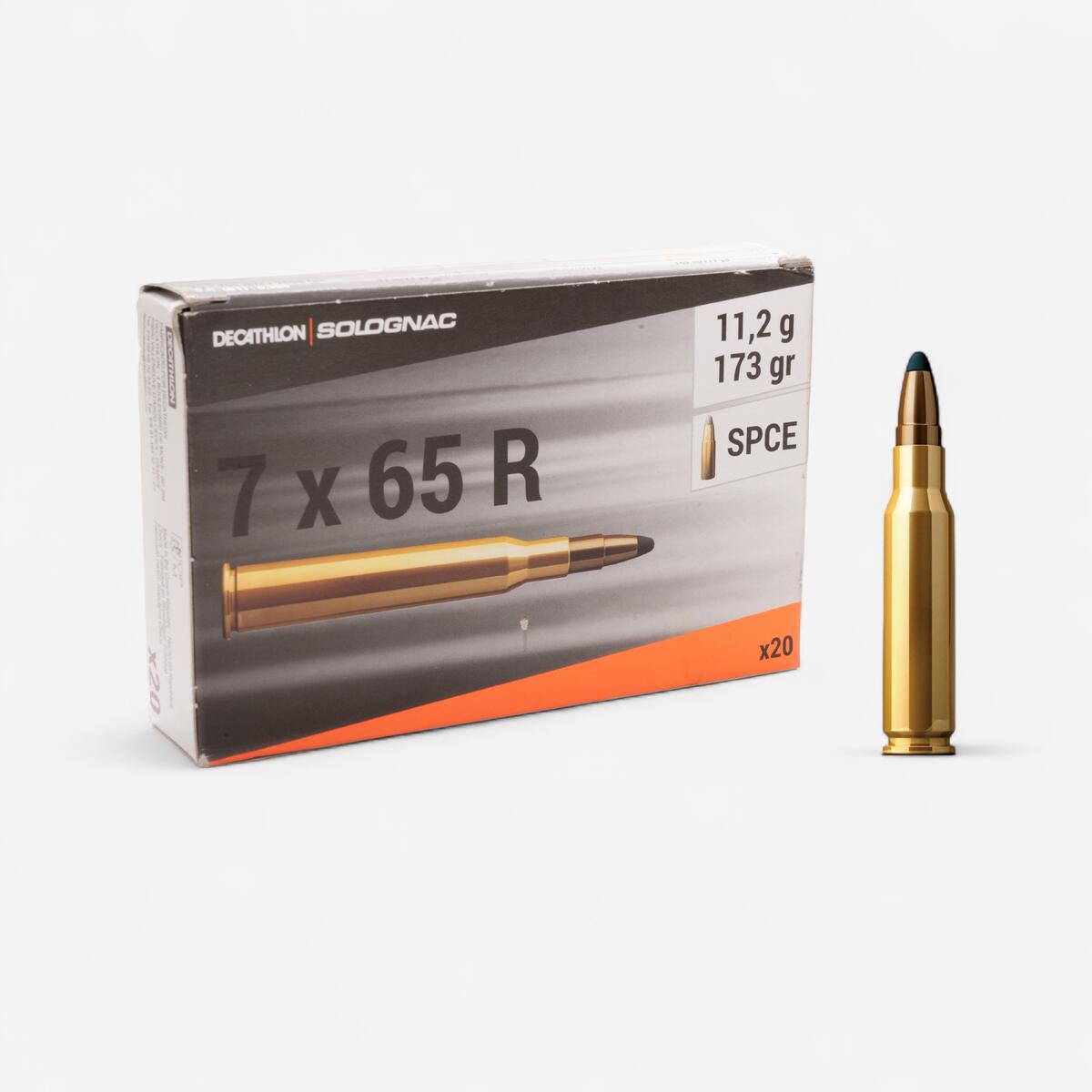 BALLE 7X65 R 11,2g/173gr X20