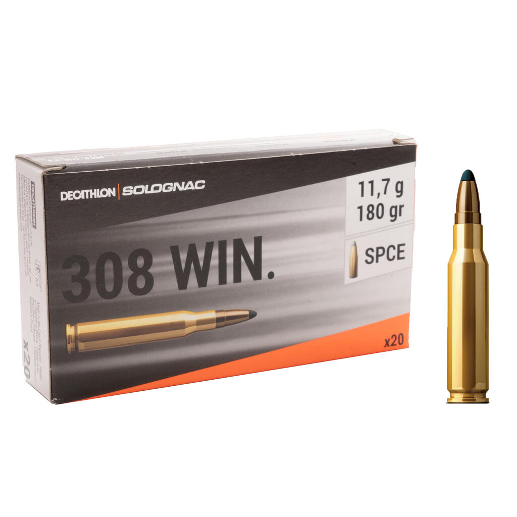 BULLET 308 W. 11.7g/180gr X20