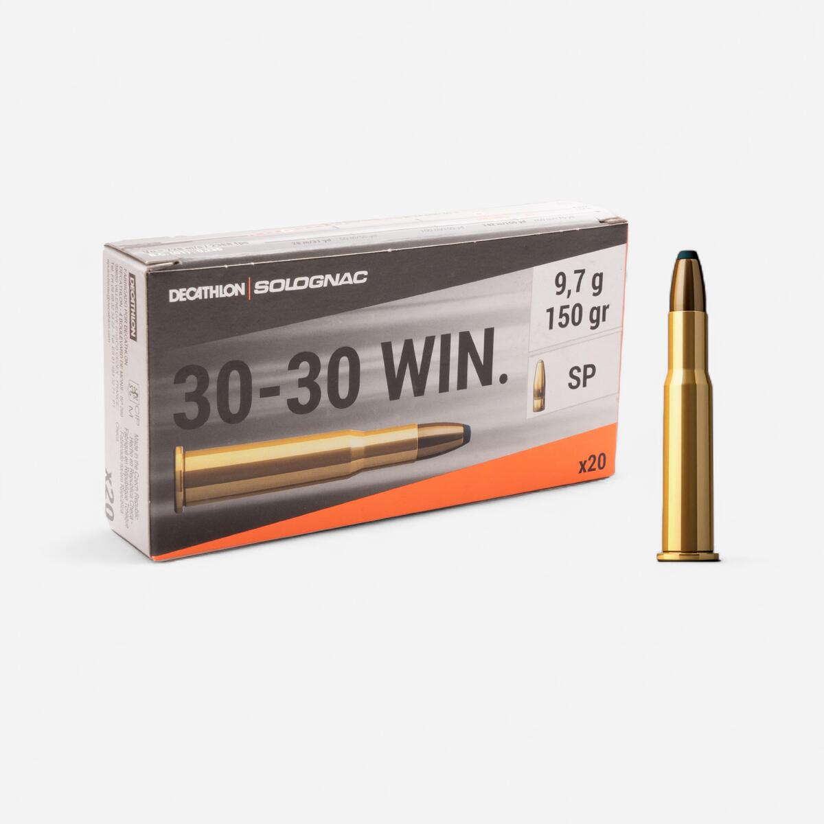 BALLE 30-30 W. 9,7g/150gr X20