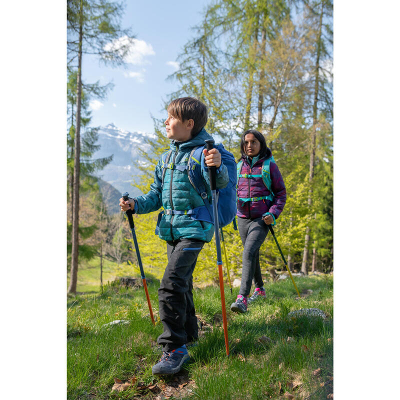 Wanderschuhe Crossrock mit Schnürung Kinder Gr. 35–38 blau