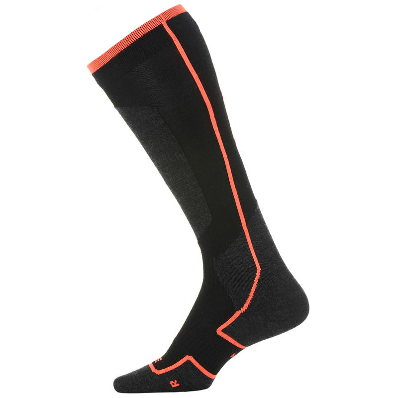 BAS DE SKI ADULTE 900 NOIRS BAS DE SKI ADULTE 900 NOIRS