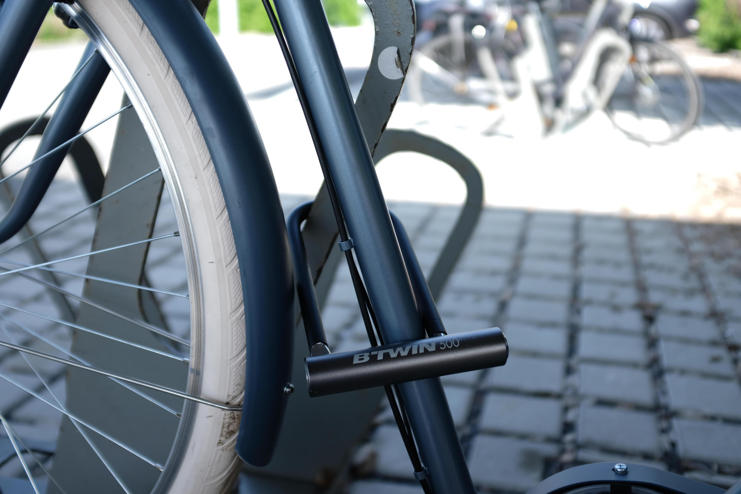 Fietsslot 500 U vorm grijs - beugelslot 11/13