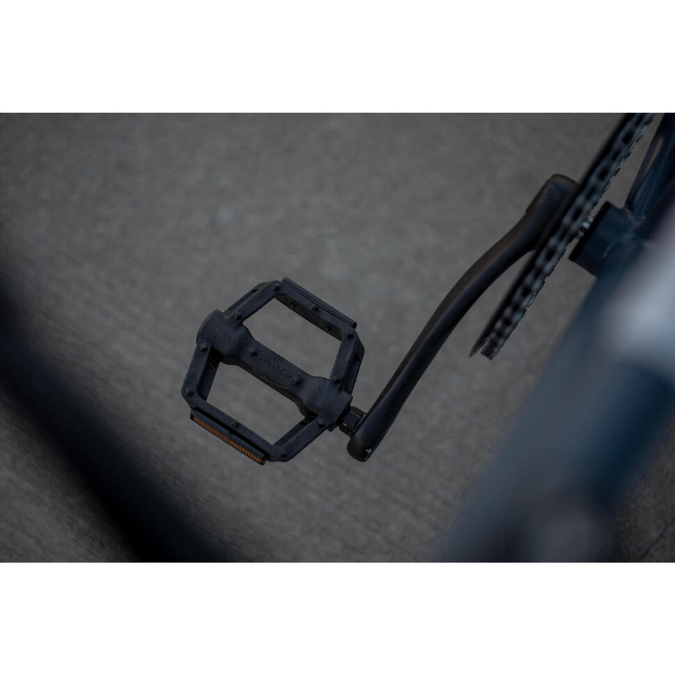 city bike Singlespeed 500 white ELOPS Decathlon