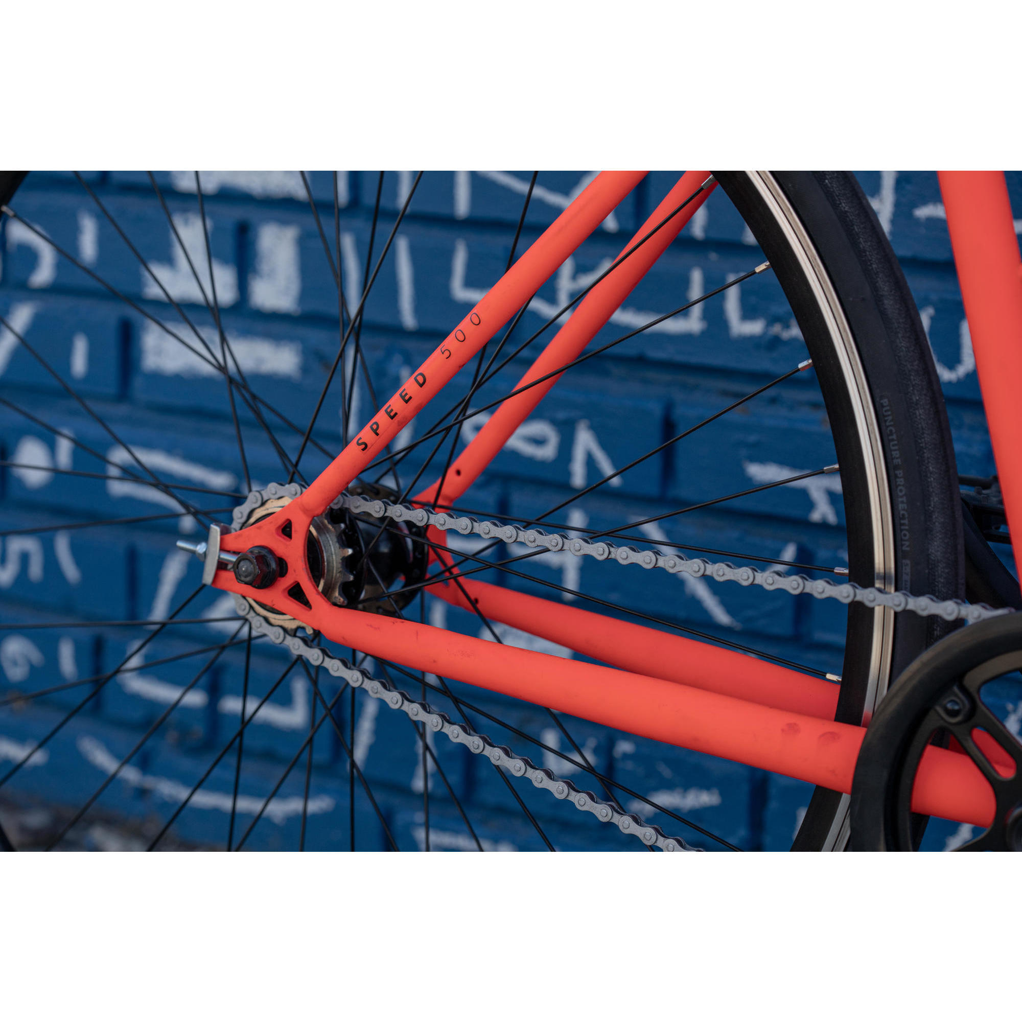 Bici città single speed ELOPS 500 azzurra ELOPS | DECATHLON