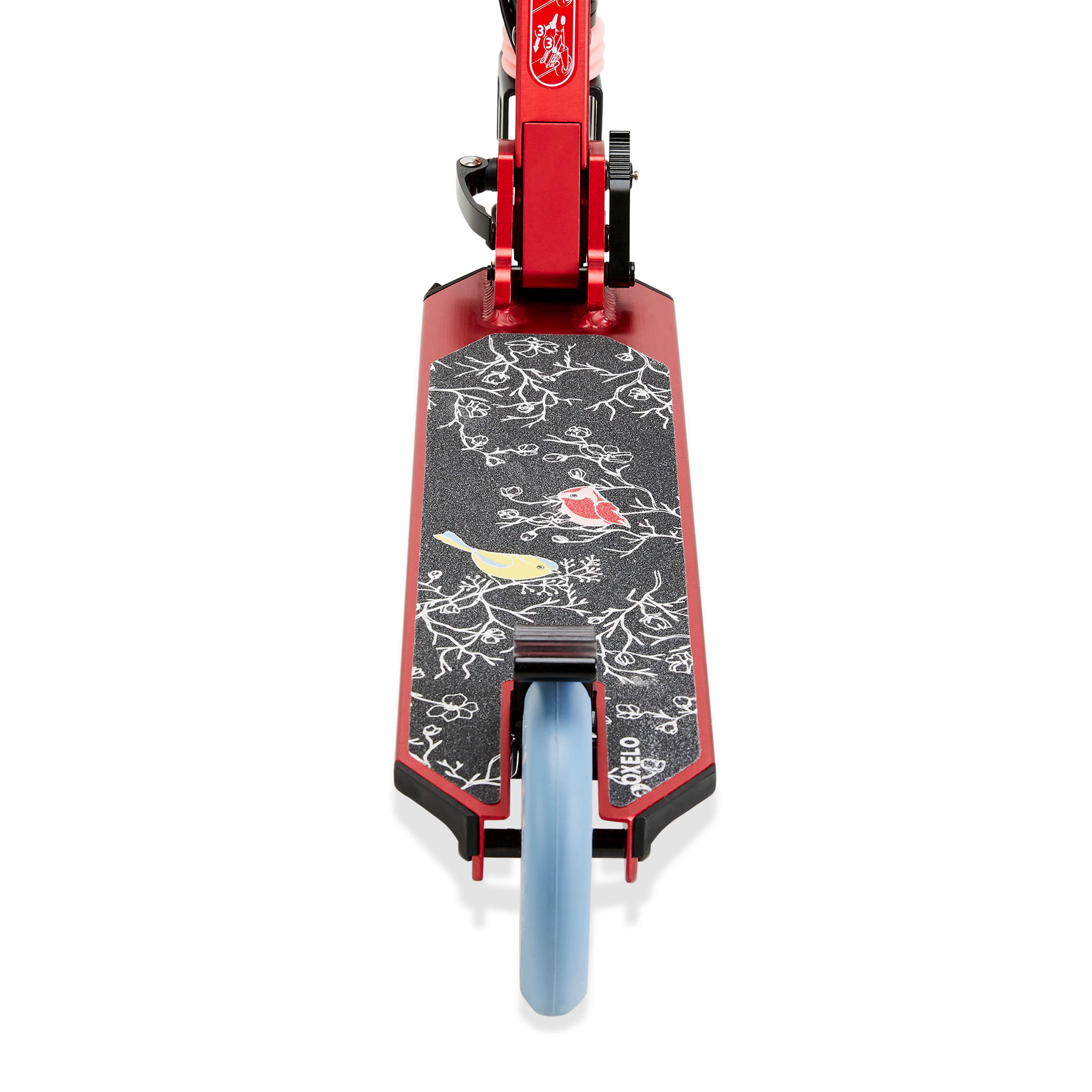 Kids' Scooter With Handlebar Brake And Suspension Mid 5 - Birds 9/17