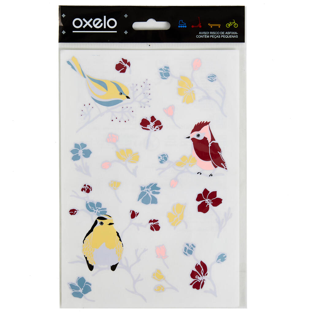 Sticker Aufkleber Oxelo Vögel