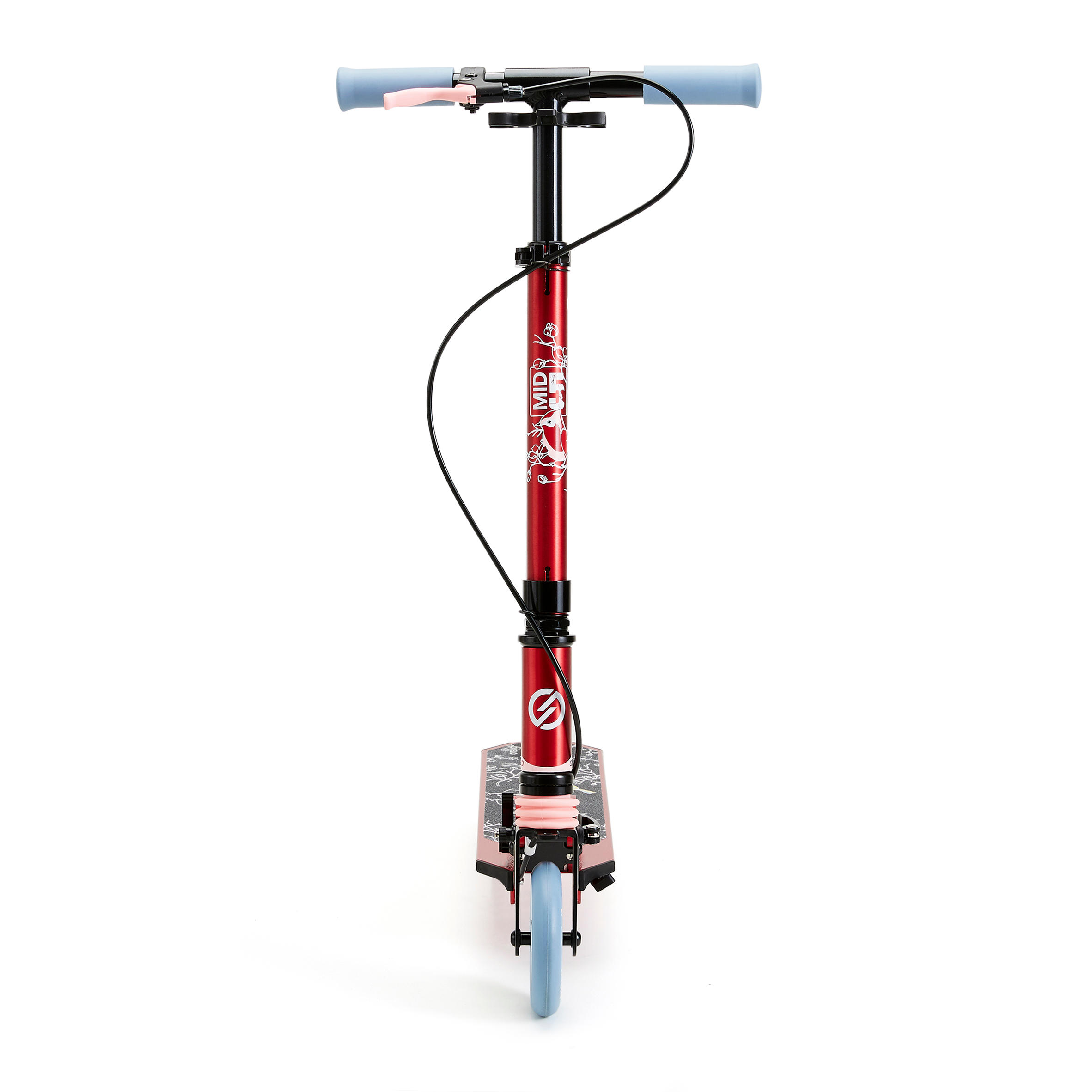 Kids' Scooter With Handlebar Brake And Suspension Mid 5 - Birds 3/17