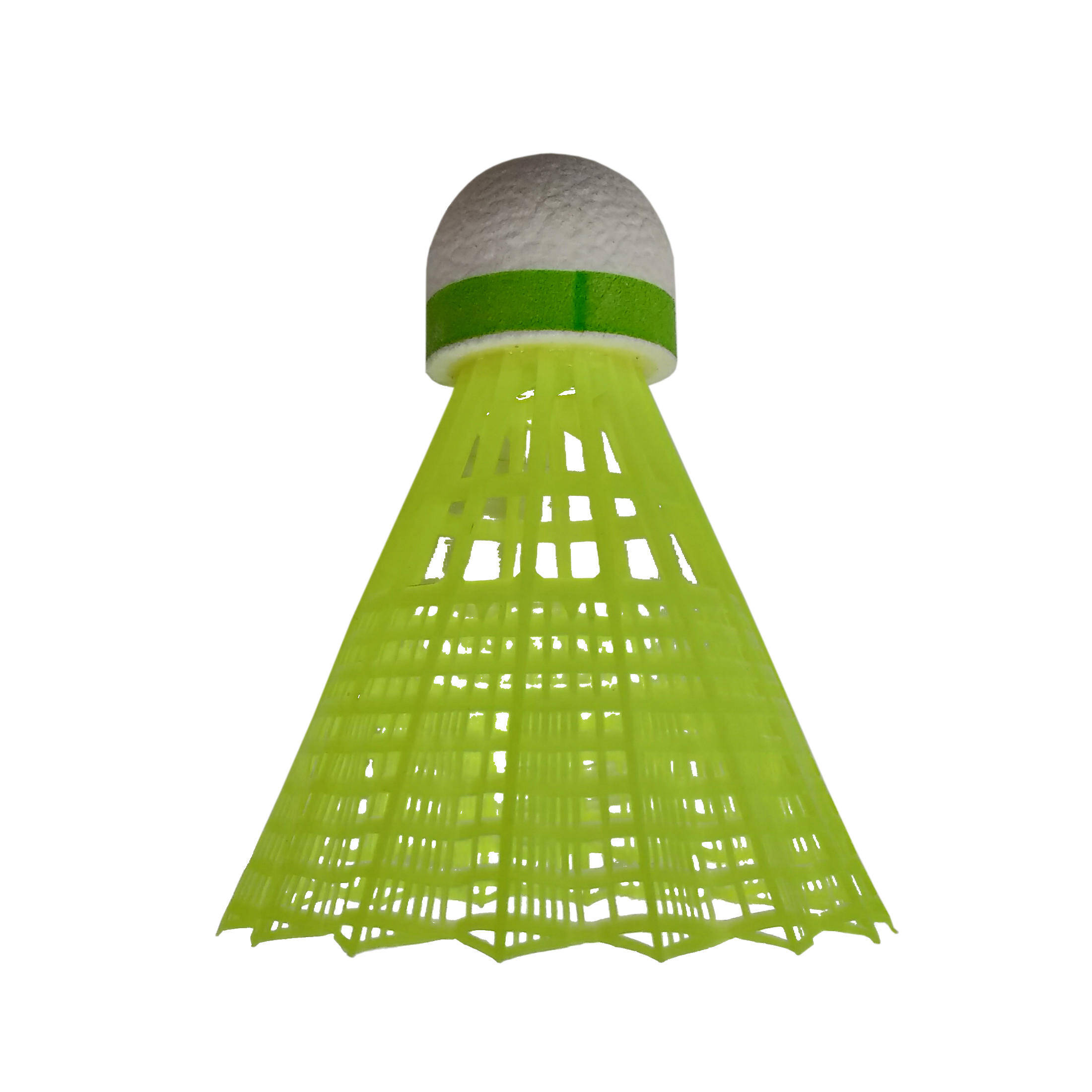 PLASTIC SHUTTLECOCK PSC 100 Medium 3-Pack - WH/YE/OR -  2