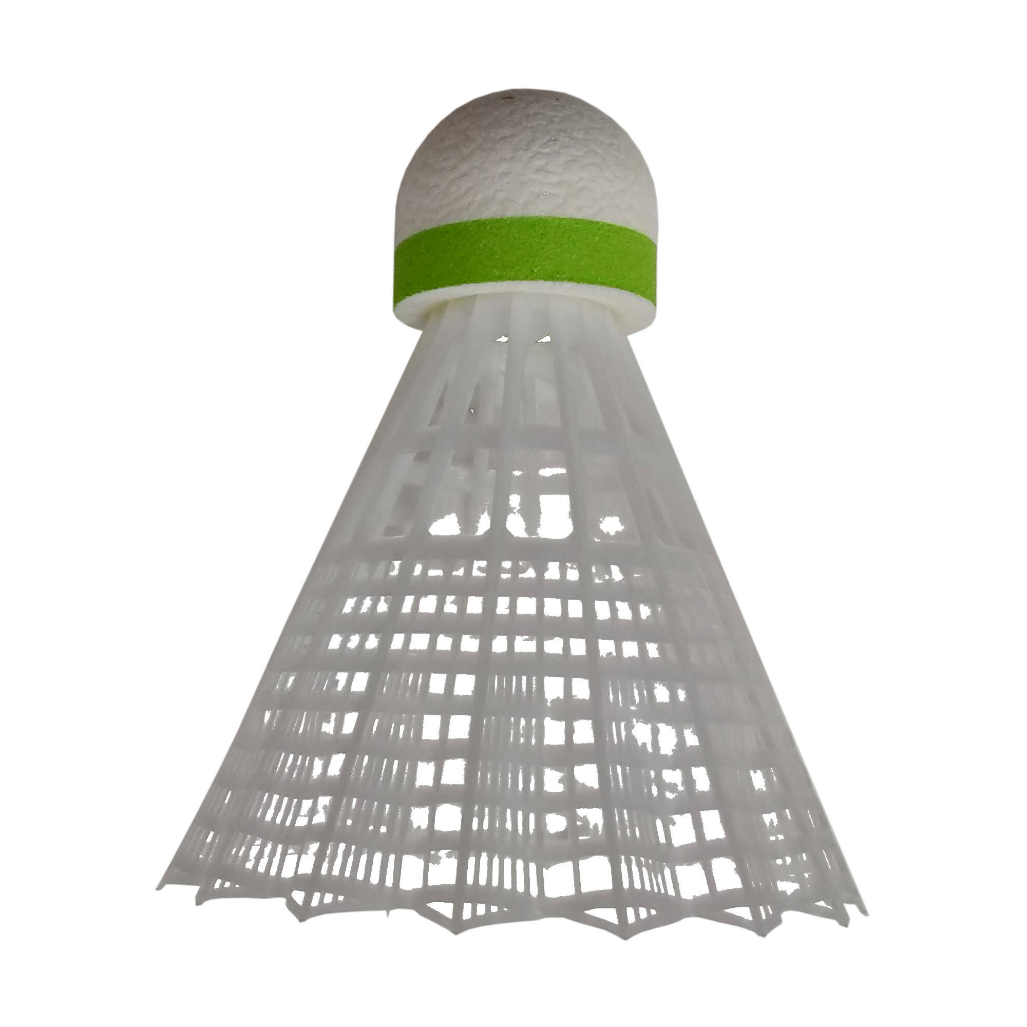 PLASTIC SHUTTLECOCK PSC 100 Medium 3-Pack - WH/YE/OR -  3