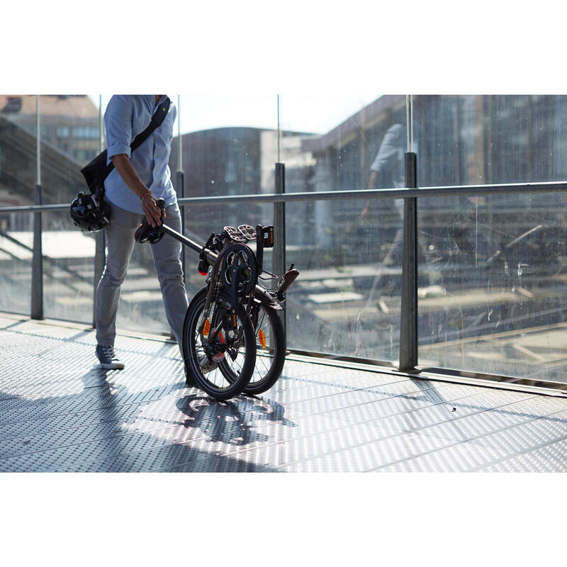 Vouwfiets Fold 560 gelakt onbewerkt aluminium