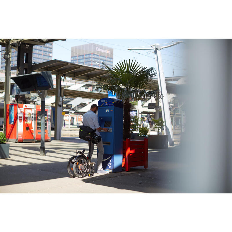 Vouwfiets Fold 560 gelakt onbewerkt aluminium