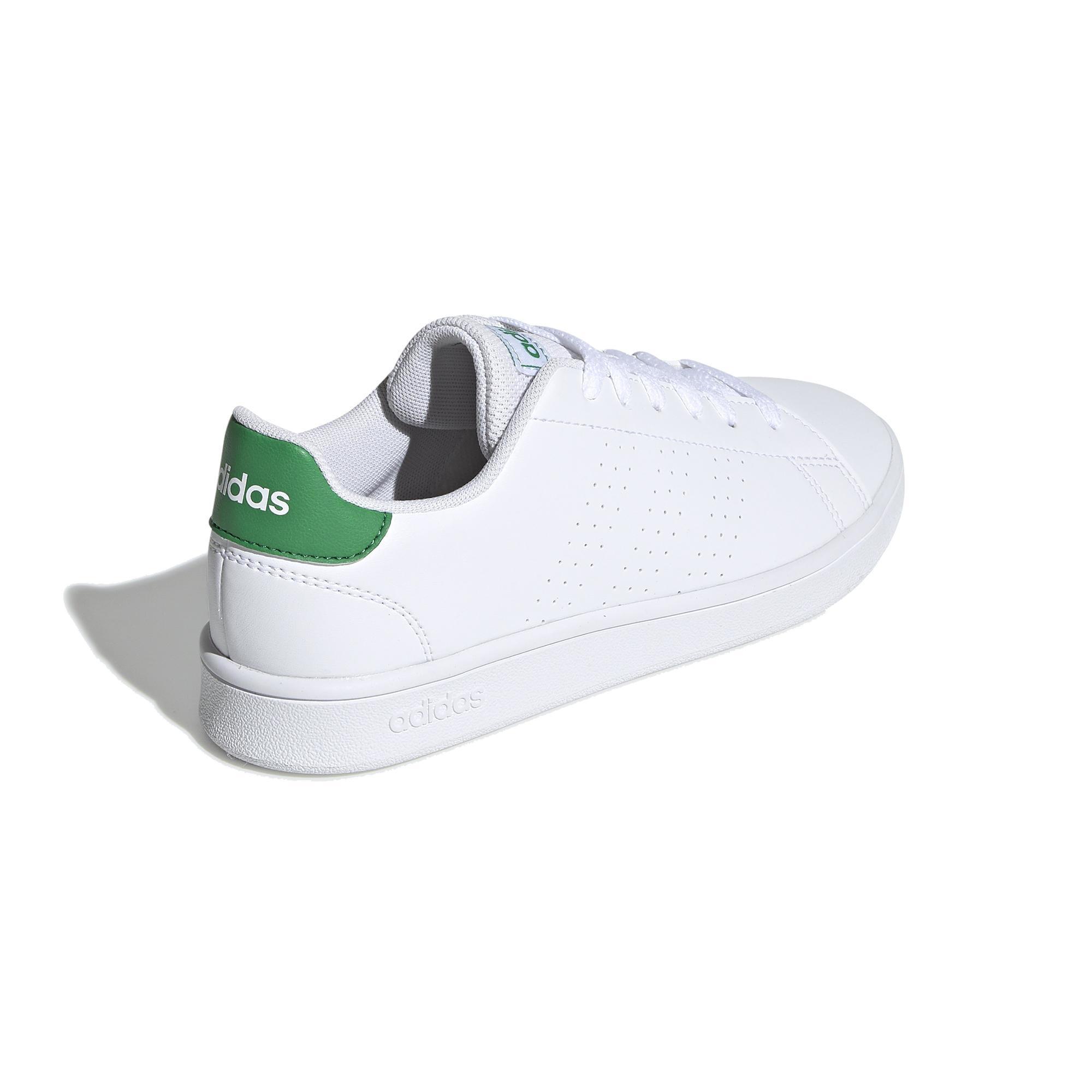 Scarpe tennis bambino Adidas ADVANTAGE CLEAN bianco-verde ADIDAS | DECATHLON