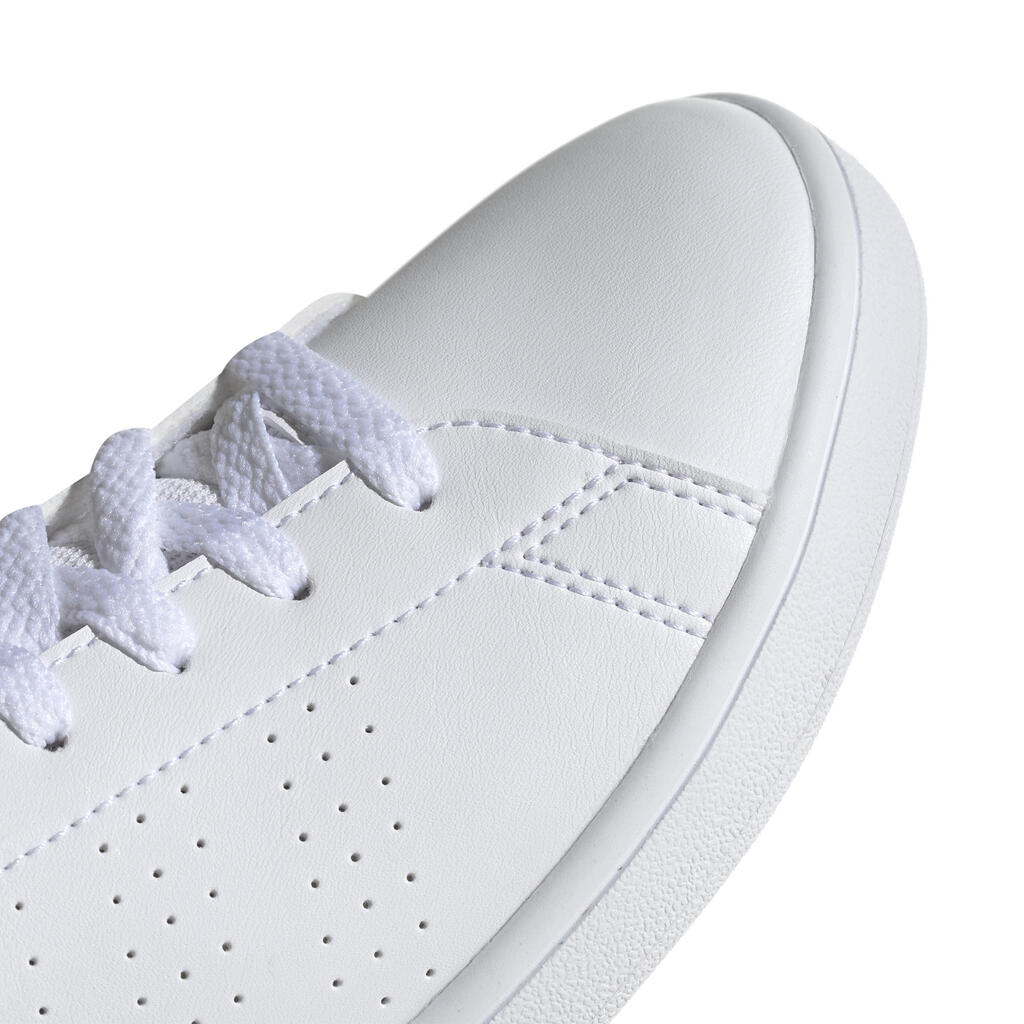 Kids' Lace-Up Trainers Advantage - White