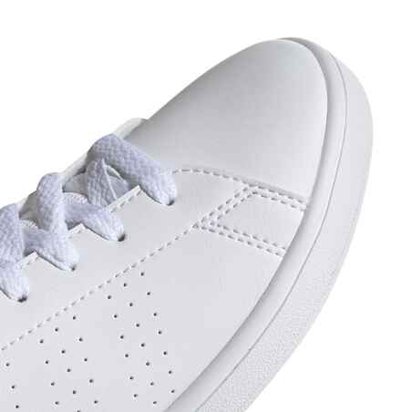 Kids' Lace-Up Trainers Advantage - White