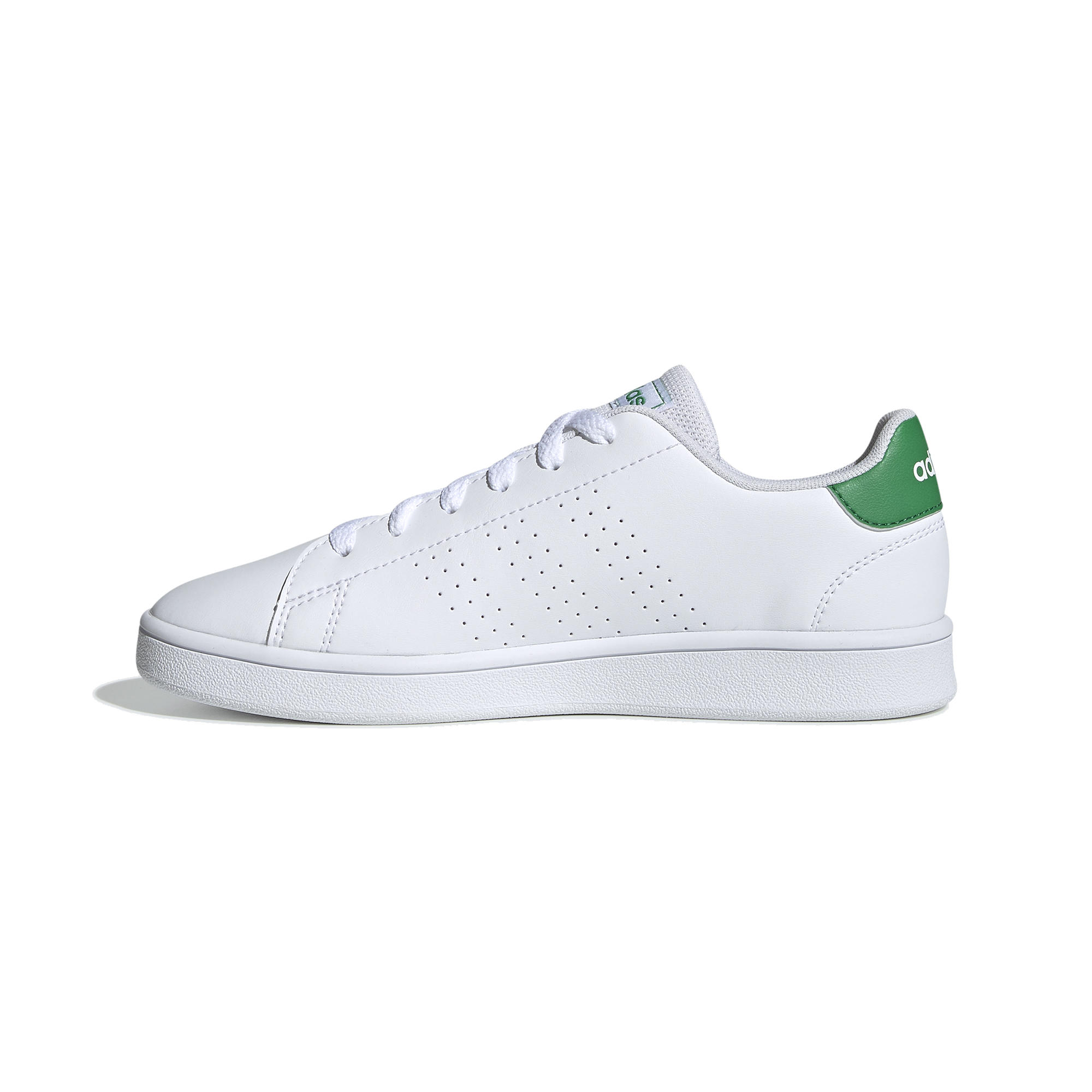 Children's lace-up sneakers - ADIDAS ADVANTAGE white