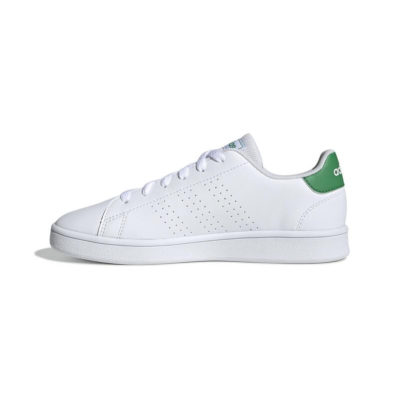 Baskets à lacets enfant - ADIDAS ADVANTAGE blanc