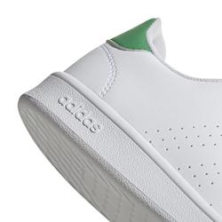 Advantage Clean Kids' Tennis Shoes - White/Green ADIDAS - Decathlon