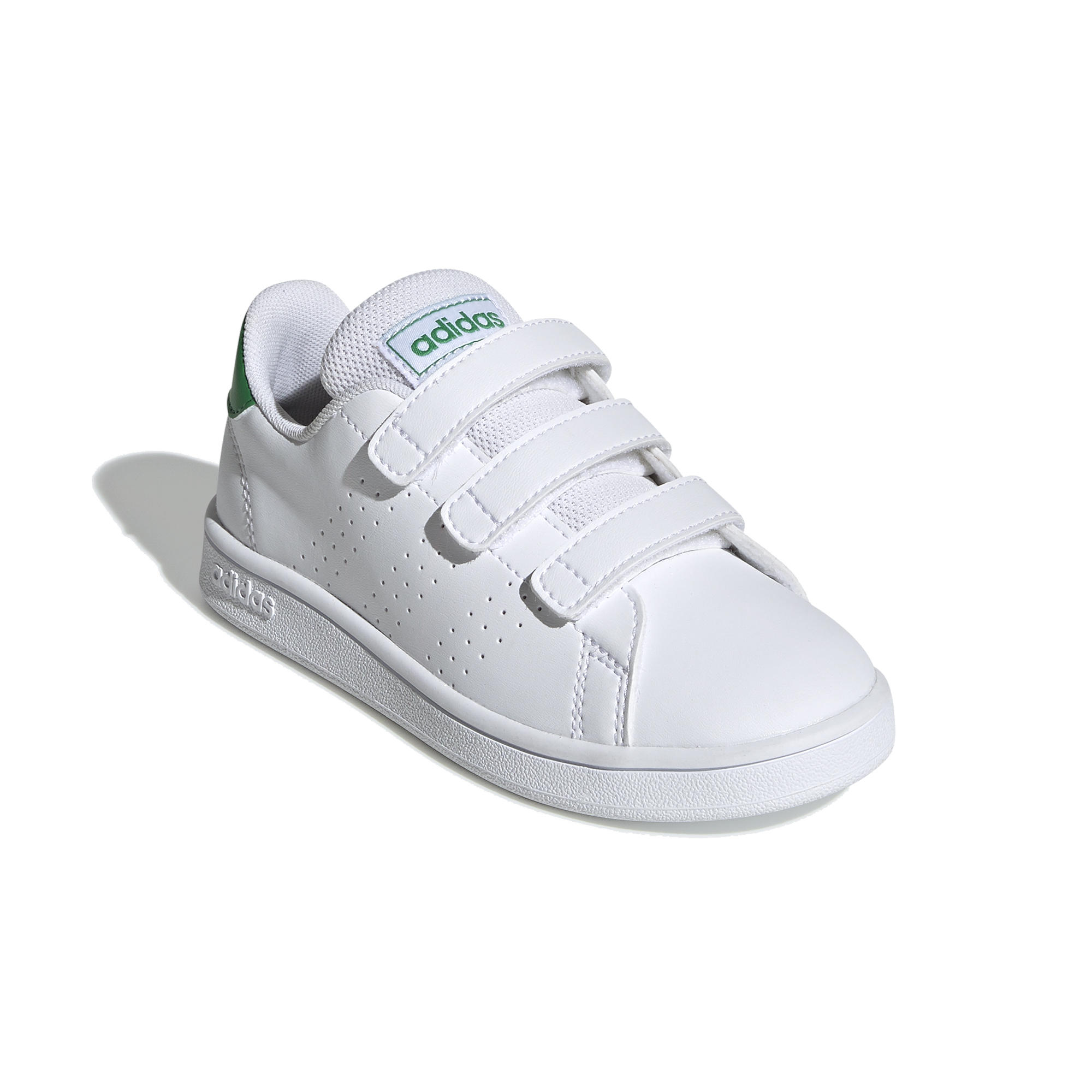 ADIDAS Kids' Rip-Tab Trainers Advantage - White