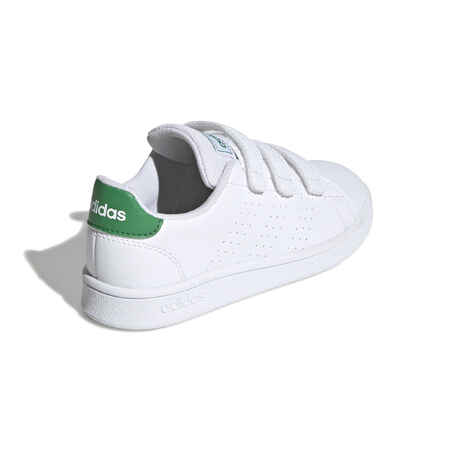 Παιδικά Παπούτσια Tennis Advantage Χωρίς Σχέδια - Λευκό/Πράσινο