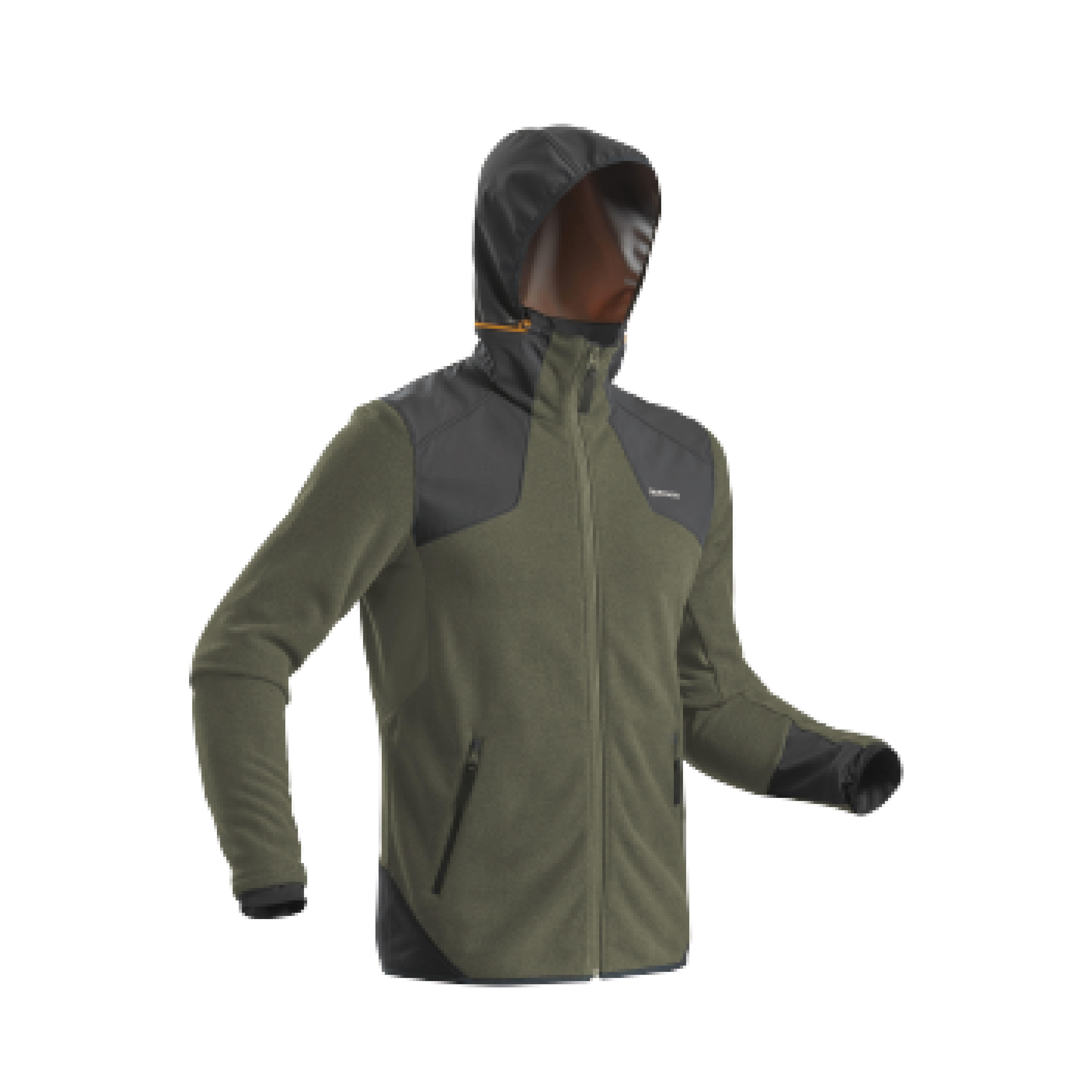 Warm hiking fleece jacket - SH500 X-WARM - men