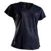 TS Soft 500 Women's Tennis T-Shirt - Black