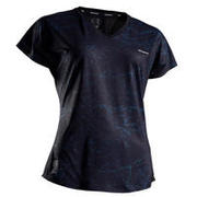Women's Tennis T-Shirt Soft 500 - Black