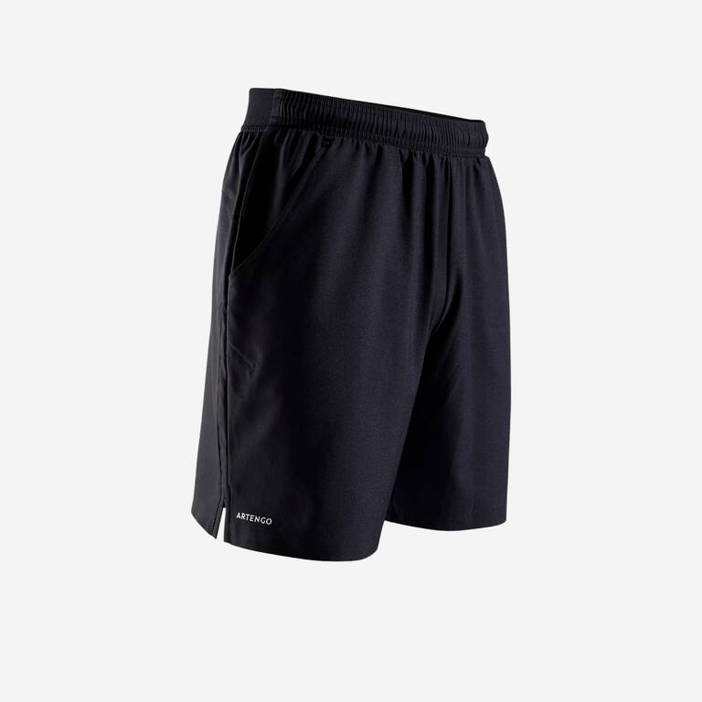 Men Tennis Shorts Dry 500 Black