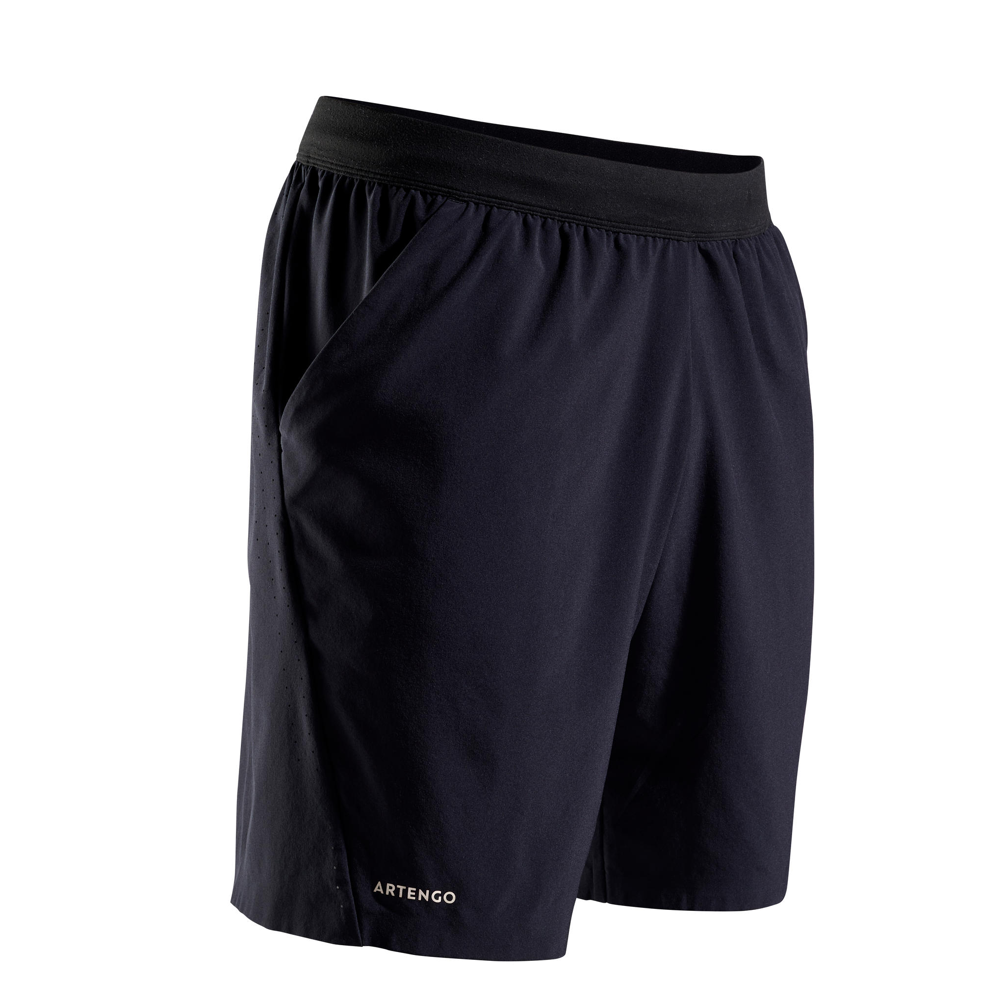 SHORT DE TENNIS HOMME TSH 900 LIGHT NOIR artengo