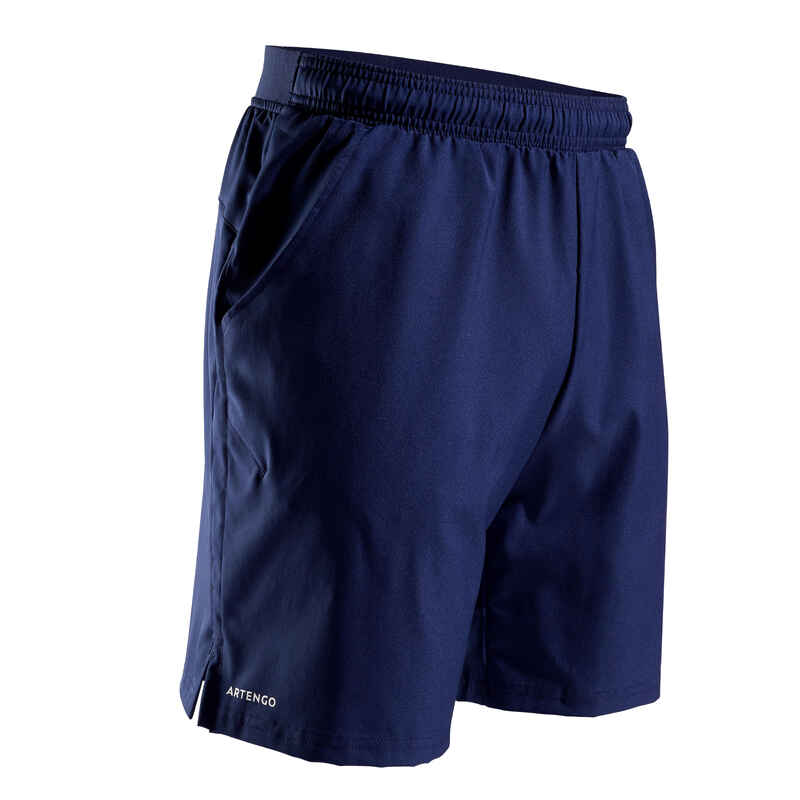 Tennis-Shorts Dry 500 Herren marineblau