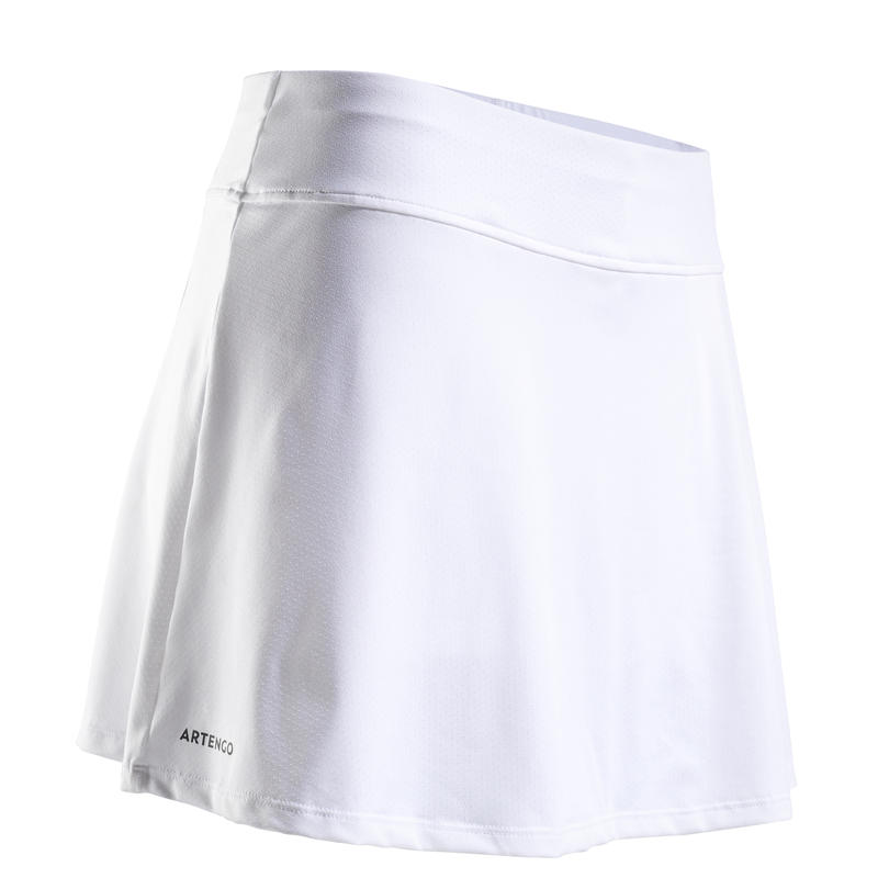 Women's Tennis Skirt SK Soft 500 - White - Decathlon