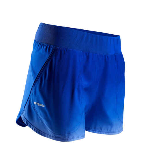 
      Shorts SH Soft 500 Tennis Damen blau
  