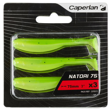 Natori 75 soft fishing lure 3-pack