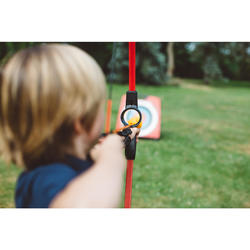 Arco para tiro con arco rojo para niños Discovery - Decathlon